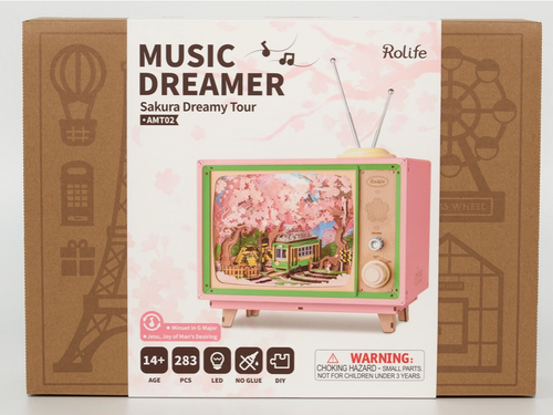 3D Wooden Puzzle Music Box Preorder